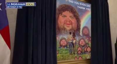 Finally they hung it up