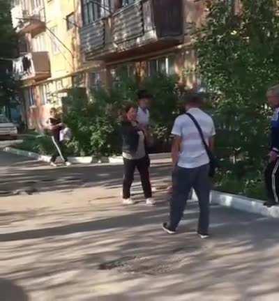 Woman gets karma her way