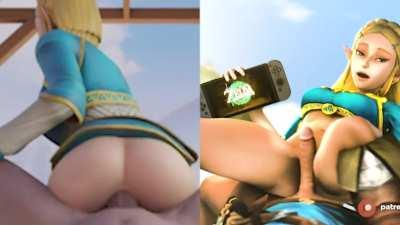 Split Screen Compilation [The Legend of Zelda]