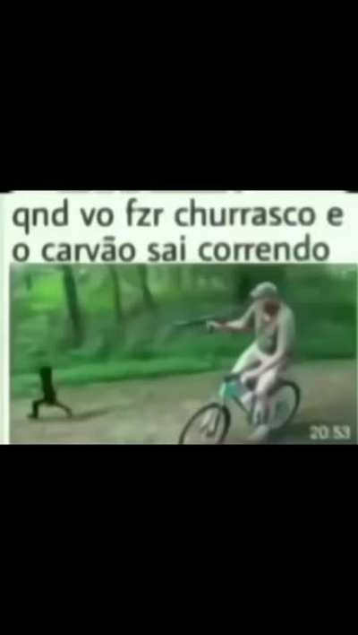 Eu no churrasco ☝️