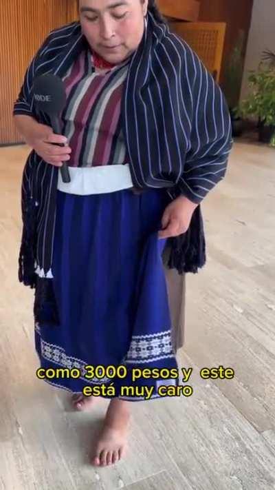 Least expensive Mexican traditional clothing: