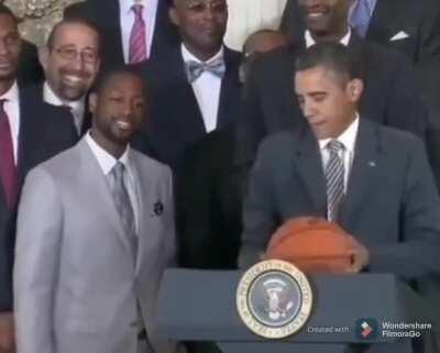 Quite the ball handler