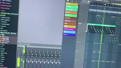 melody is blocking my 808!