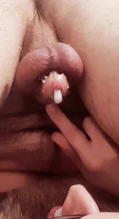 Cum In Mouth Cum Eating Instructions Caged 