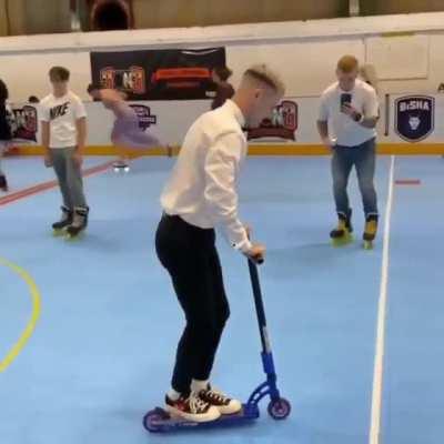 While I casually land this.