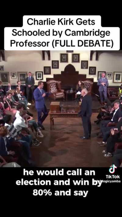 Charlie Kirk: “As a Prime Minister or President, he [Zelenskyy] can do whatever he wants.”