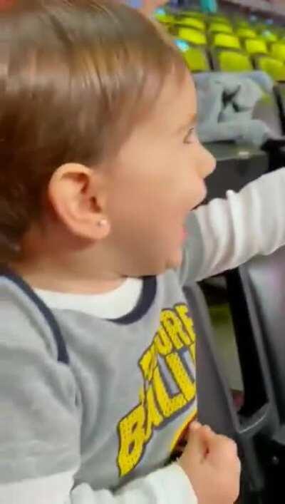 Campazzo' s daughter recognizes her dad