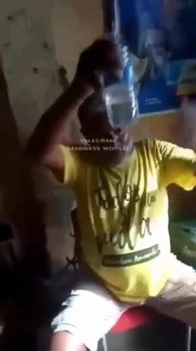 What kind of Booze Was he Drinking 