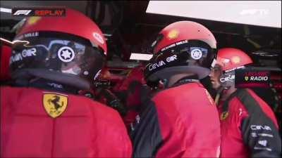 The scream echoed to the heavens, Enzo smiled knowing Ferrari is still fucking their drivers