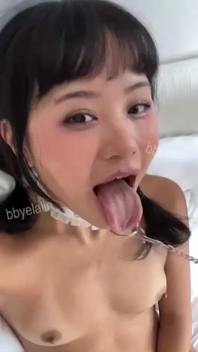 he told me to record myself while getting licked, fingered, and dumped on