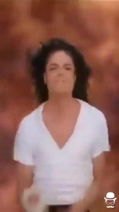 Is this how you summon the king of pop?