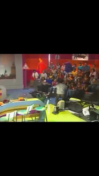 that's quite an entrance