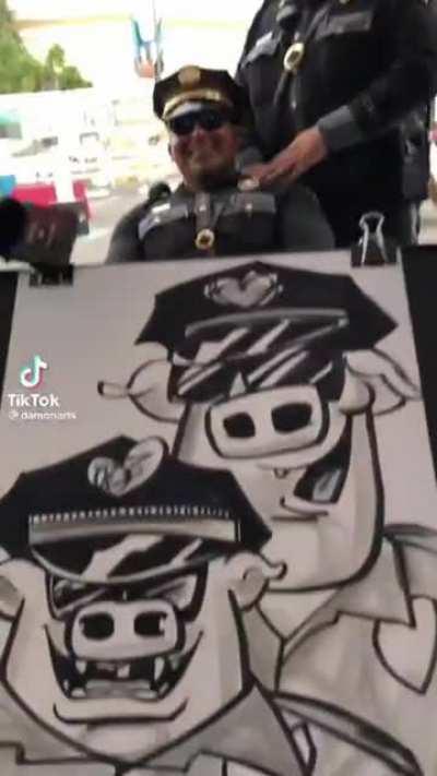 How to draw cops
