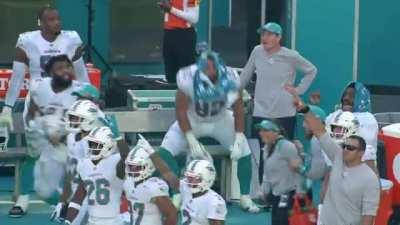 Zach Sieler Mic'd up vs the Panthers