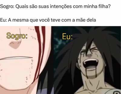 O veio ficou com medo