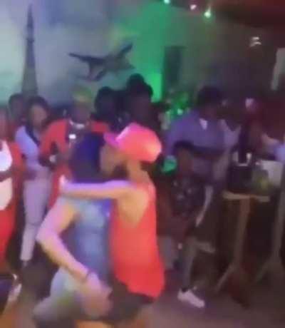 Niggas said this caribbean people at Queen Elizabeth II dead yard