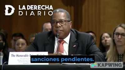 El senador republicano Ted Cruz presiona al Vicesecretario de Estado de Biden, Brian Nichols, para que aplique sanciones contra las fortunas de Cristina Kirchner en el extranjero.