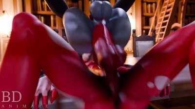 Blitzo Studying Stolas [MM] (BDAnimare) [Helluva Boss]