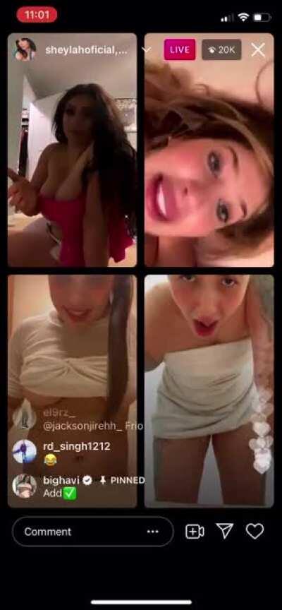 They Wildin! Especially Pam