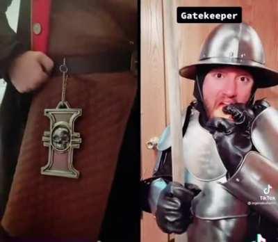 “By order of his Divine Imperial Majesty, I go where I please” - credit to tedofalltrades