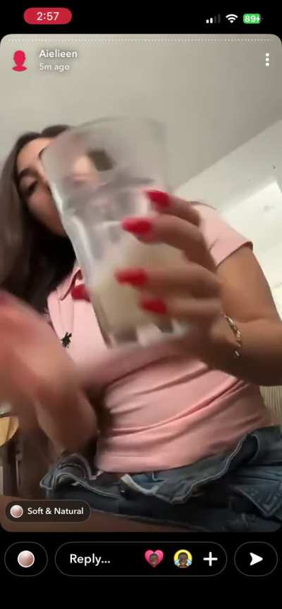 her nipples stay hard