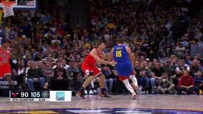 [Highlight] Jokic scoring at will with the jump hook