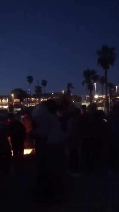 Girl get karma for pushing a girl