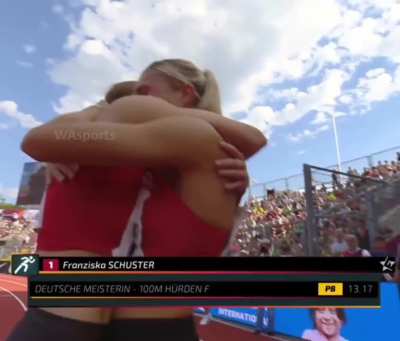 Franziska Schuster - German Hurdler