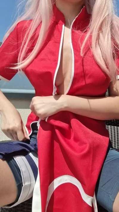 Sakura Haruno by atomicbrunette18 NSFW