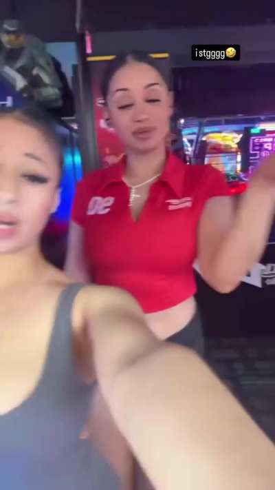 Jaden Newman with Nia Johnson | IG story 4-19-25