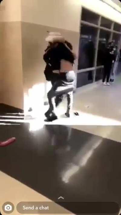 my first ever fight at my old high school (im on the right)