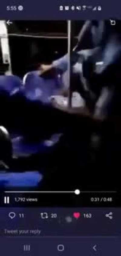 The definition of a brutal beatdown. Too far?