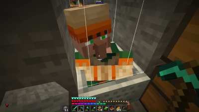 Guys what's wrong with my villager