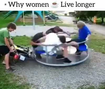 This is why we men don't live long enough