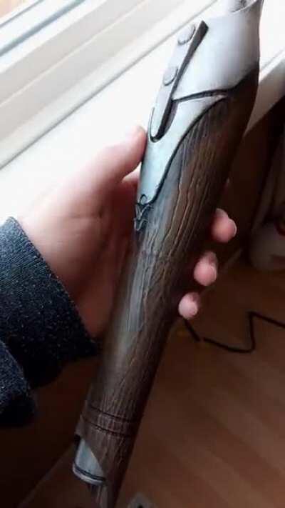 I made Gungi's lightsaber from Clone Wars!