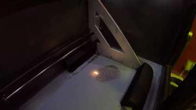 I've put a GoPro inside of a metal 3D printer