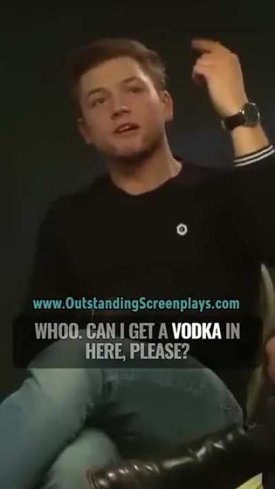 Hugh Jackman shocks Taron Egerton