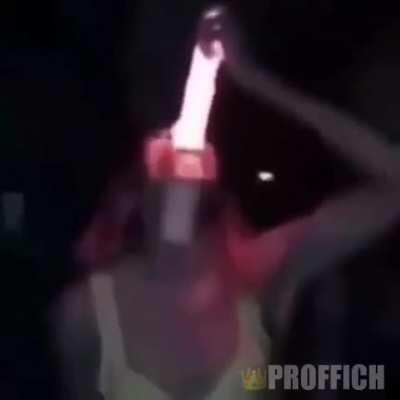 Deep throat illuminated