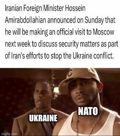 Iran bringing “peace” to Ukraine