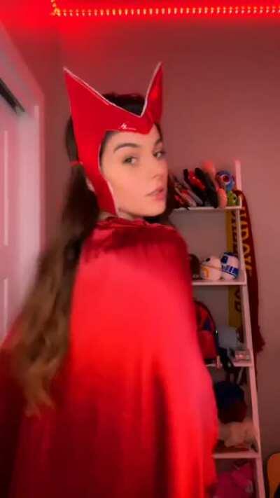 Classic Scarlet Witch dice roll