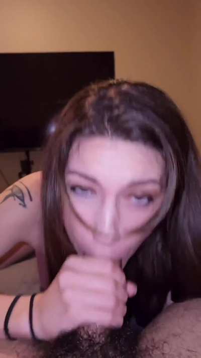 he needed his cock sucked after a long day