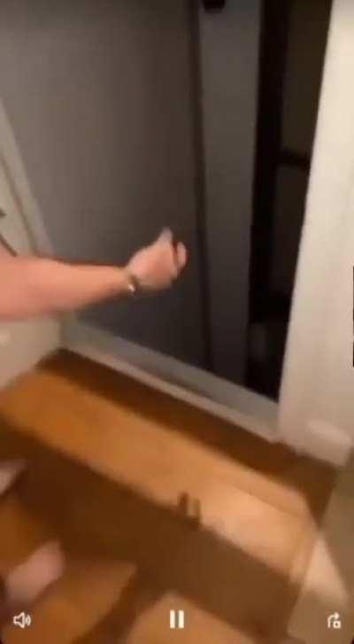 That's going to hurt in the morning.