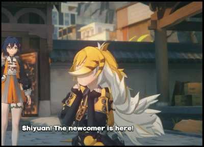 Ju Fufu looks so happy that she gets to show off her faction. Seeing how much she loves her home made me fall in love all over again