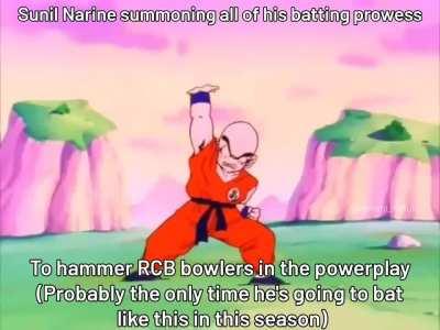 Bro couldn't bully them with the ball so decided to bully them with the bat this time.