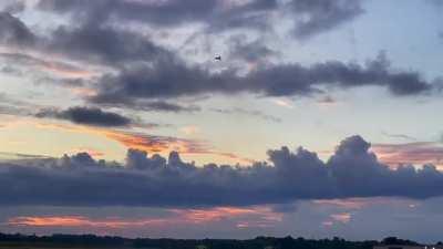 MiG photo pass, flown by Randy Ball