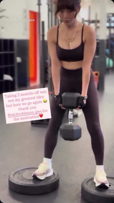 working out IG 10.9.25