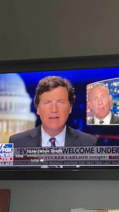 Yes... the White Supremacists are not welcome... Yes that's absolutely correct...