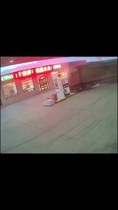 HMFT after trying to stop a truck