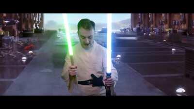 I green screened myself into Phantom Menace