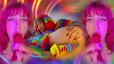 Short PMV of goonette Pix by PlatonicMVs (trippy colors)